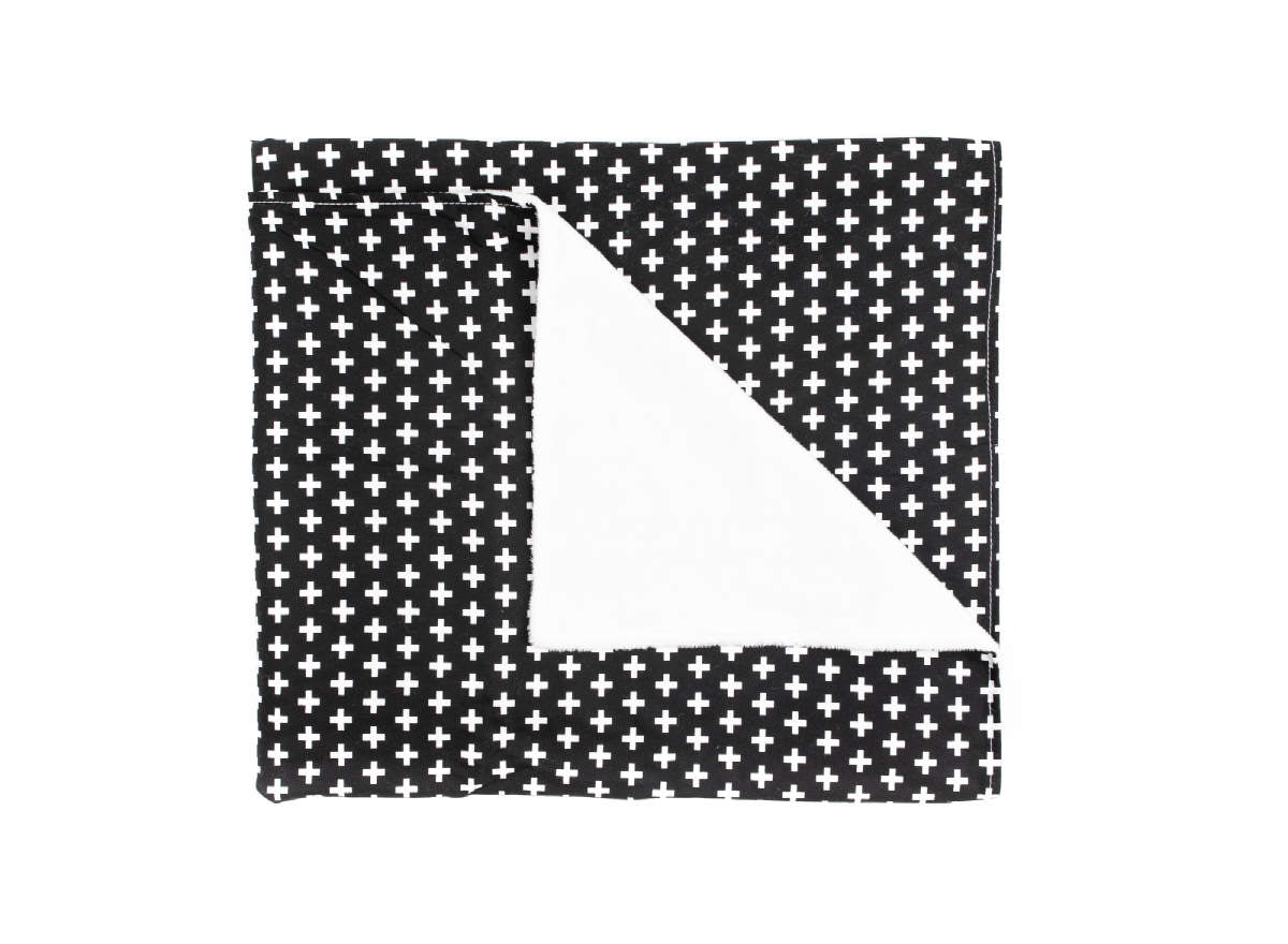 Swiss Cross Crib bedding set Deluxe - Olli+Lime